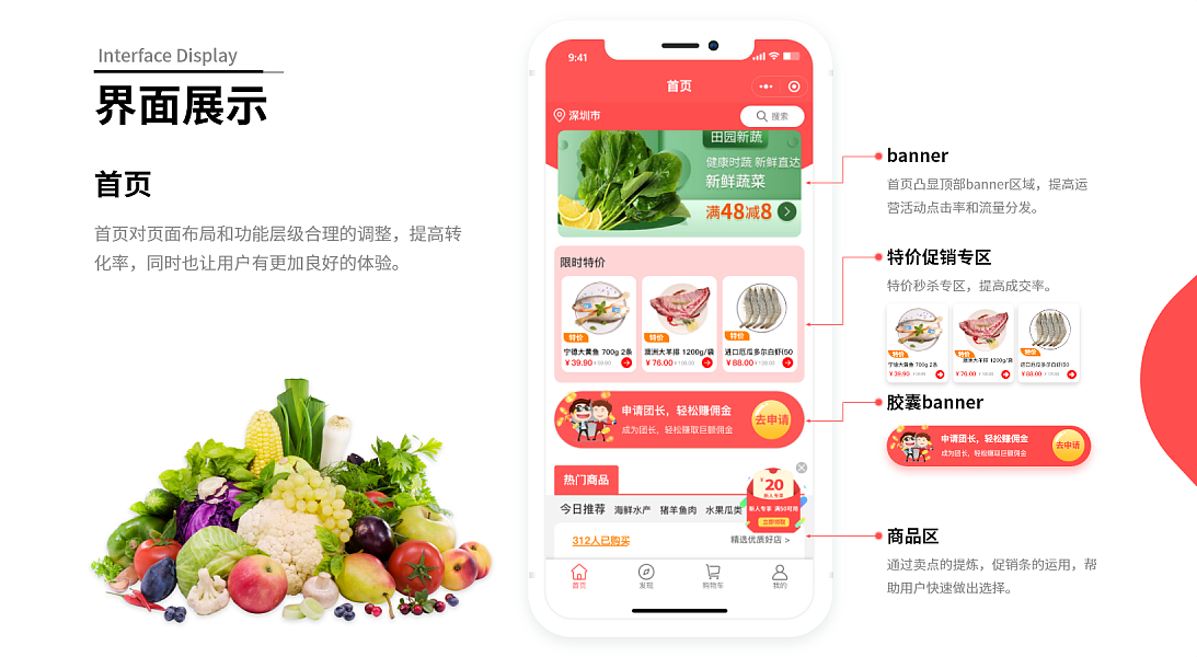 深圳生鮮社區(qū)團(tuán)購小程序開發(fā)